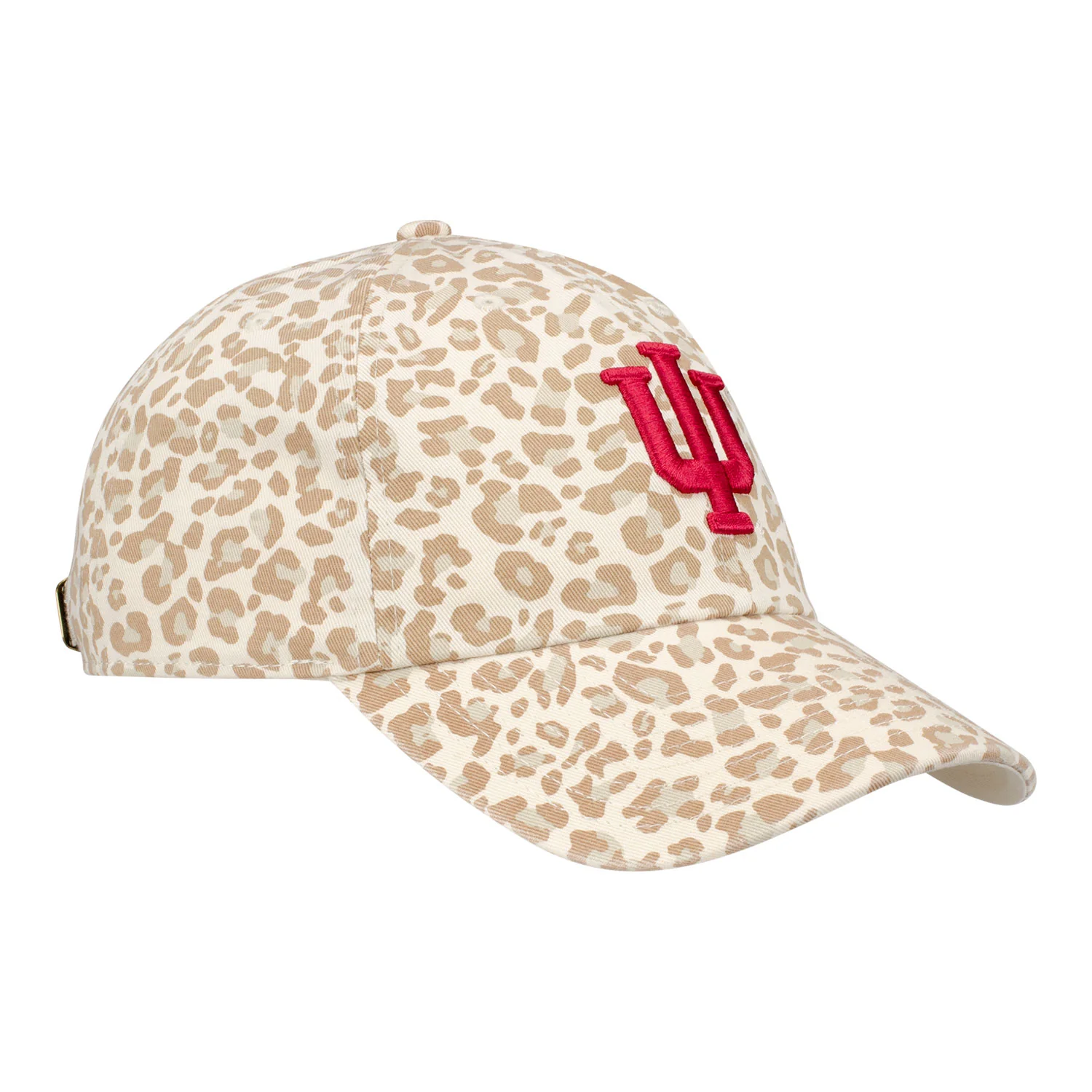 Indiana Hoosiers Ladies Panthera Primary Logo White Adjustable Hat - Image 3