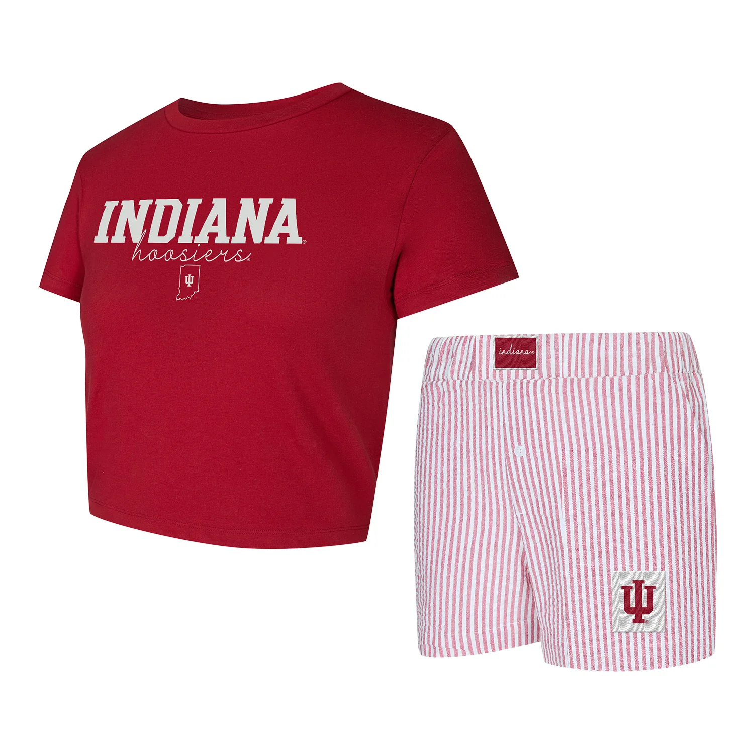 Indiana Hoosiers Women's 2 Piece Pajama Set