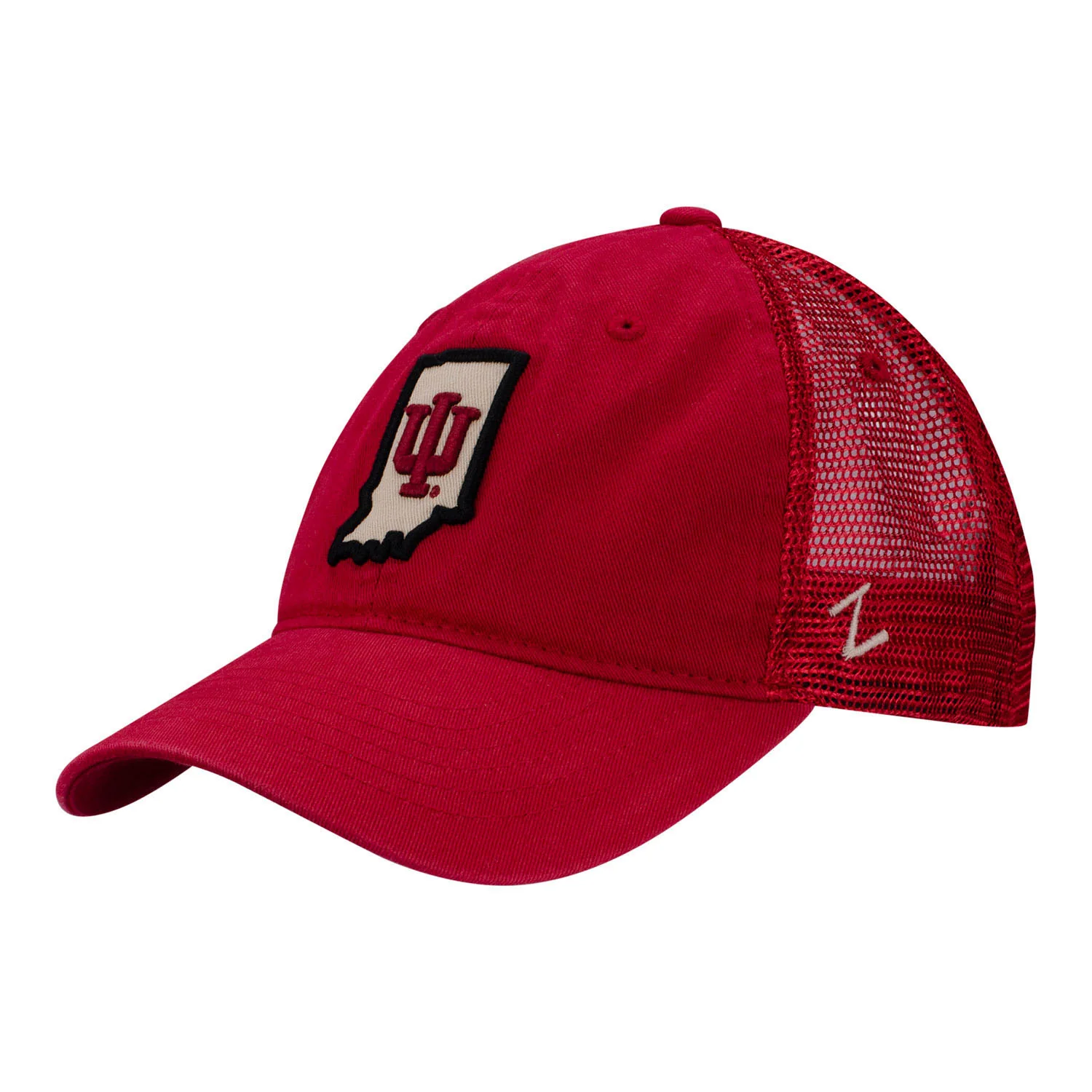 Indiana Hoosiers Inside Story Crimson Adjustable Hat