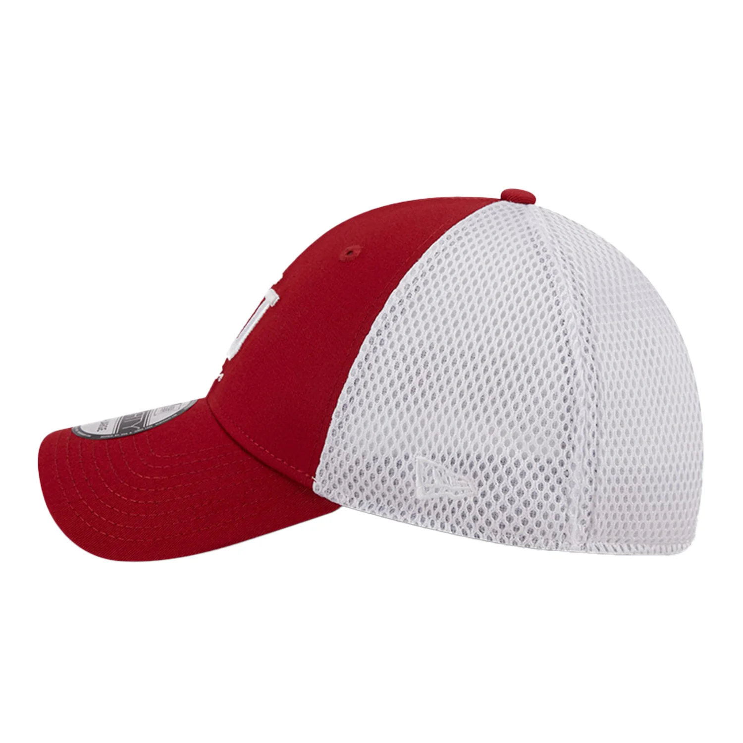 Indiana Hoosiers Two Tone Neo Logo Crimson Flex Hat - Image 2