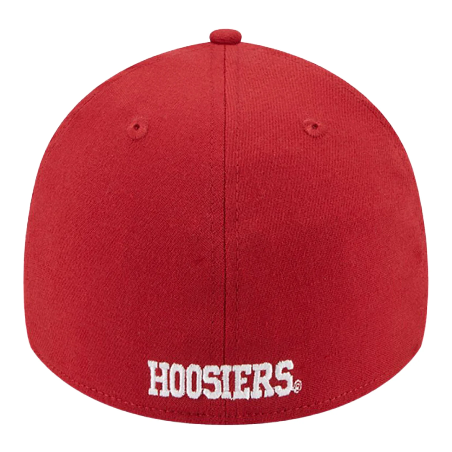 Indiana Hoosiers Two Tone Primary Logo White Flex Hat - Image 2