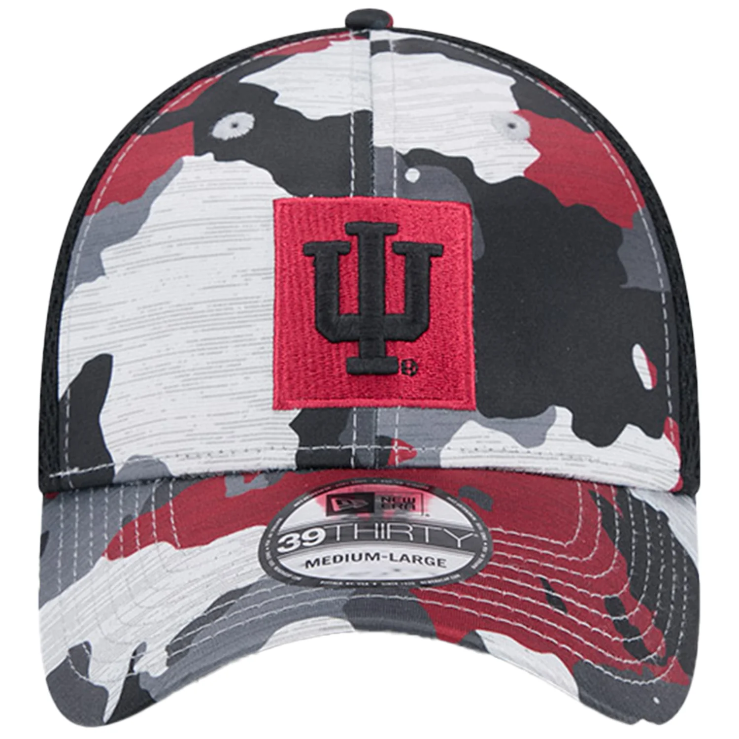 Indiana Hoosiers Camo Primary Flex Hat - Image 5