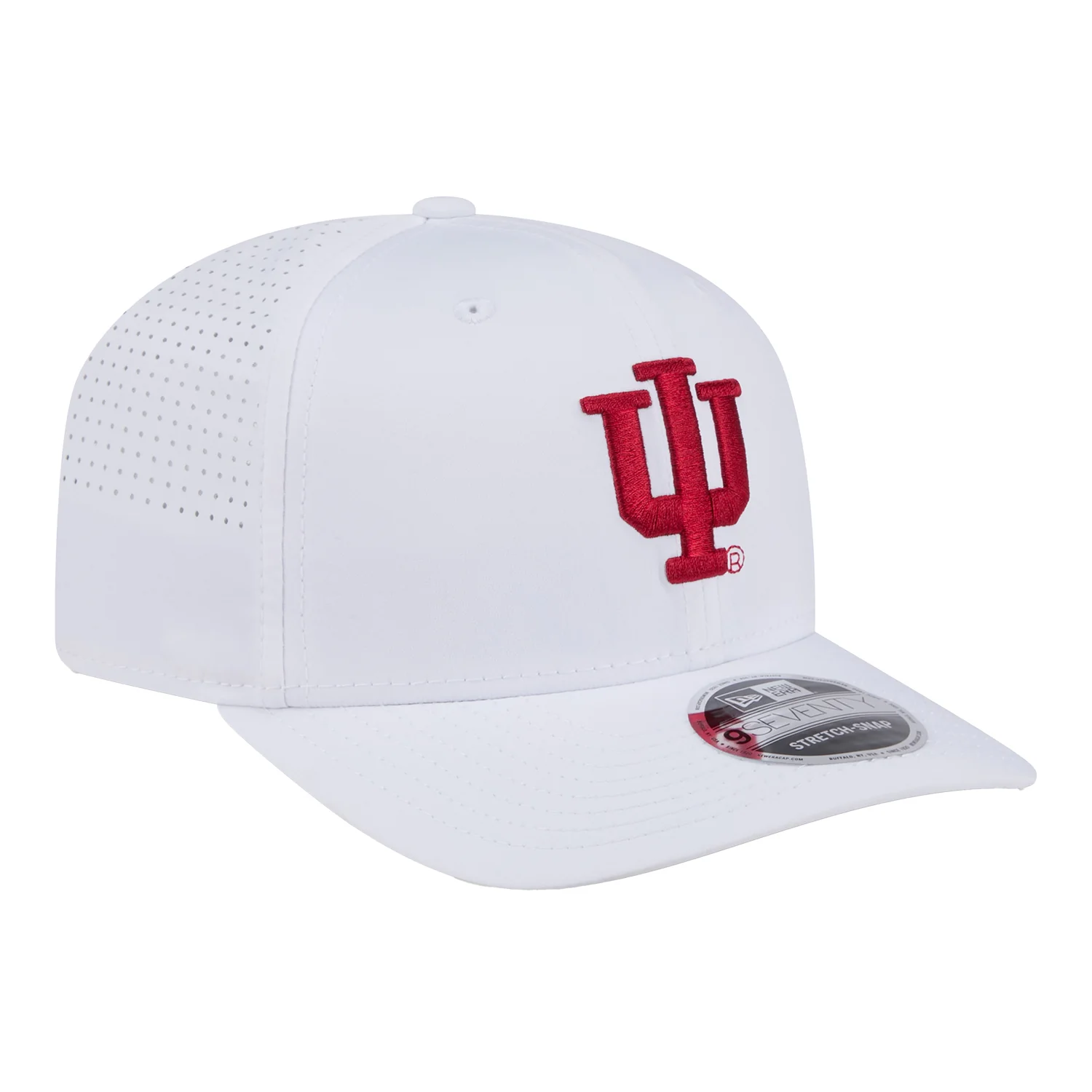 Indiana Hoosiers Preform White Snapback Hat - Image 2