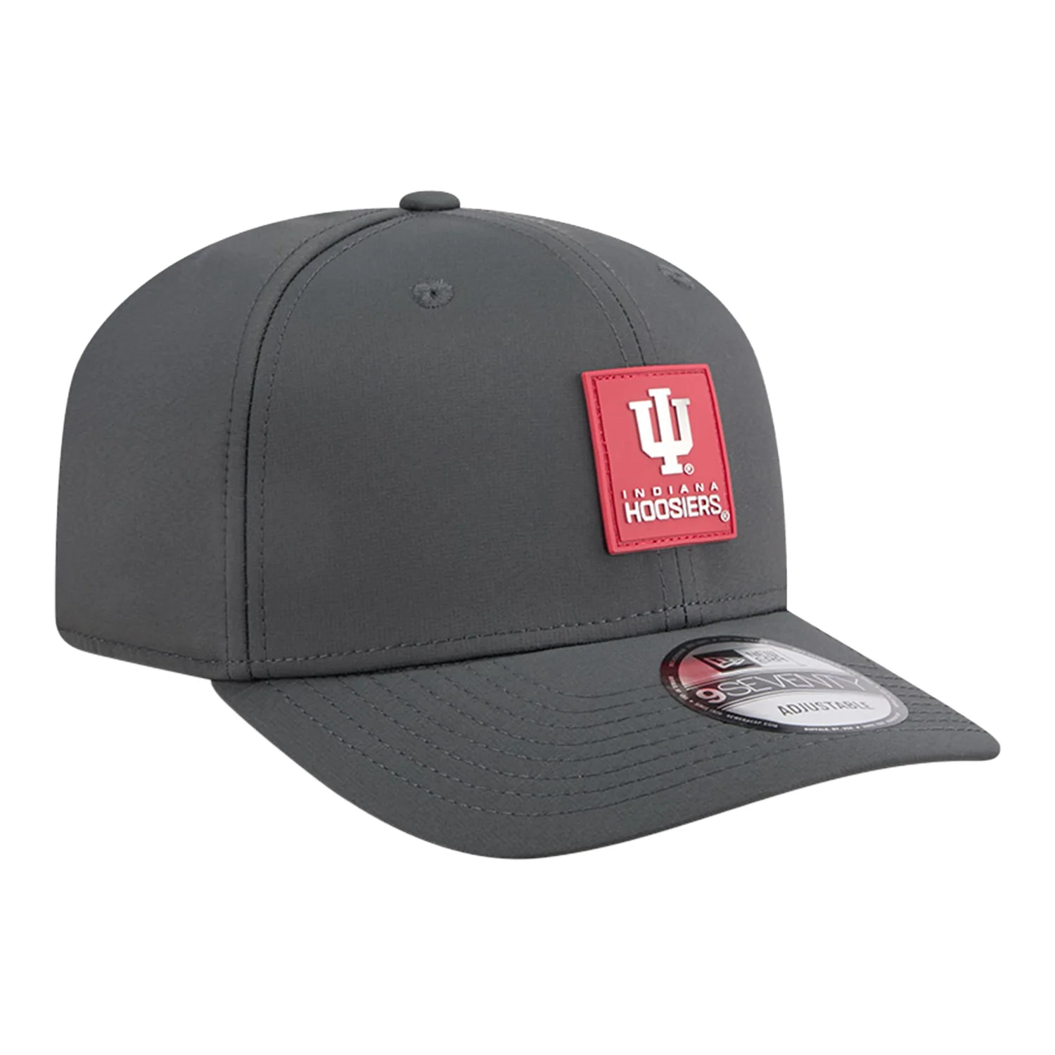 Indiana Hoosiers New Era Black 970 Sideline Hat - Image 2