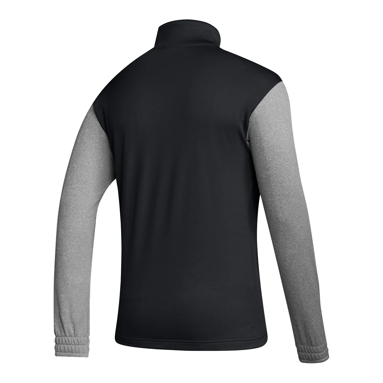 Indiana Hoosiers Adidas Team Issue Primary 1/4 Zip Black Jacket - Image 2