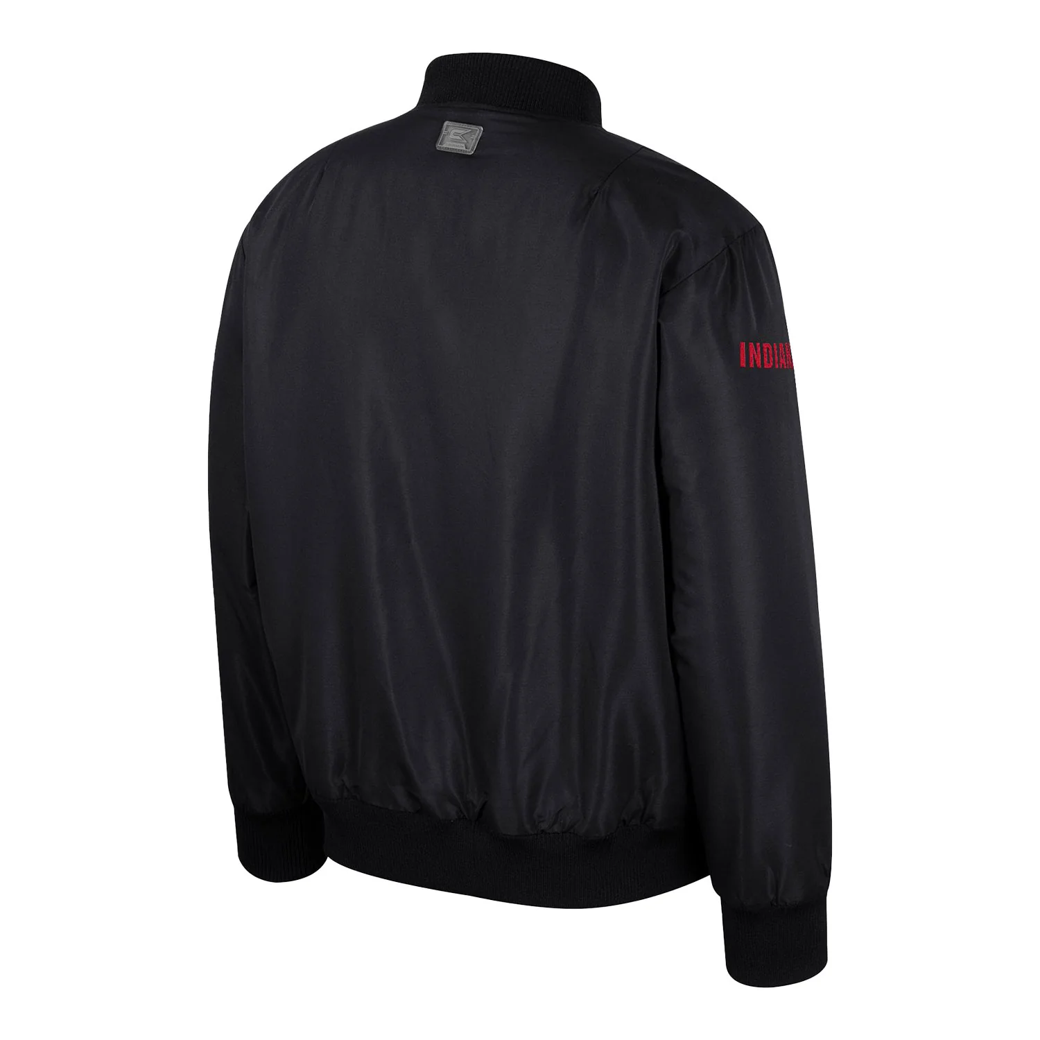 Indiana Hoosiers Black Bomber Jacket - Image 2