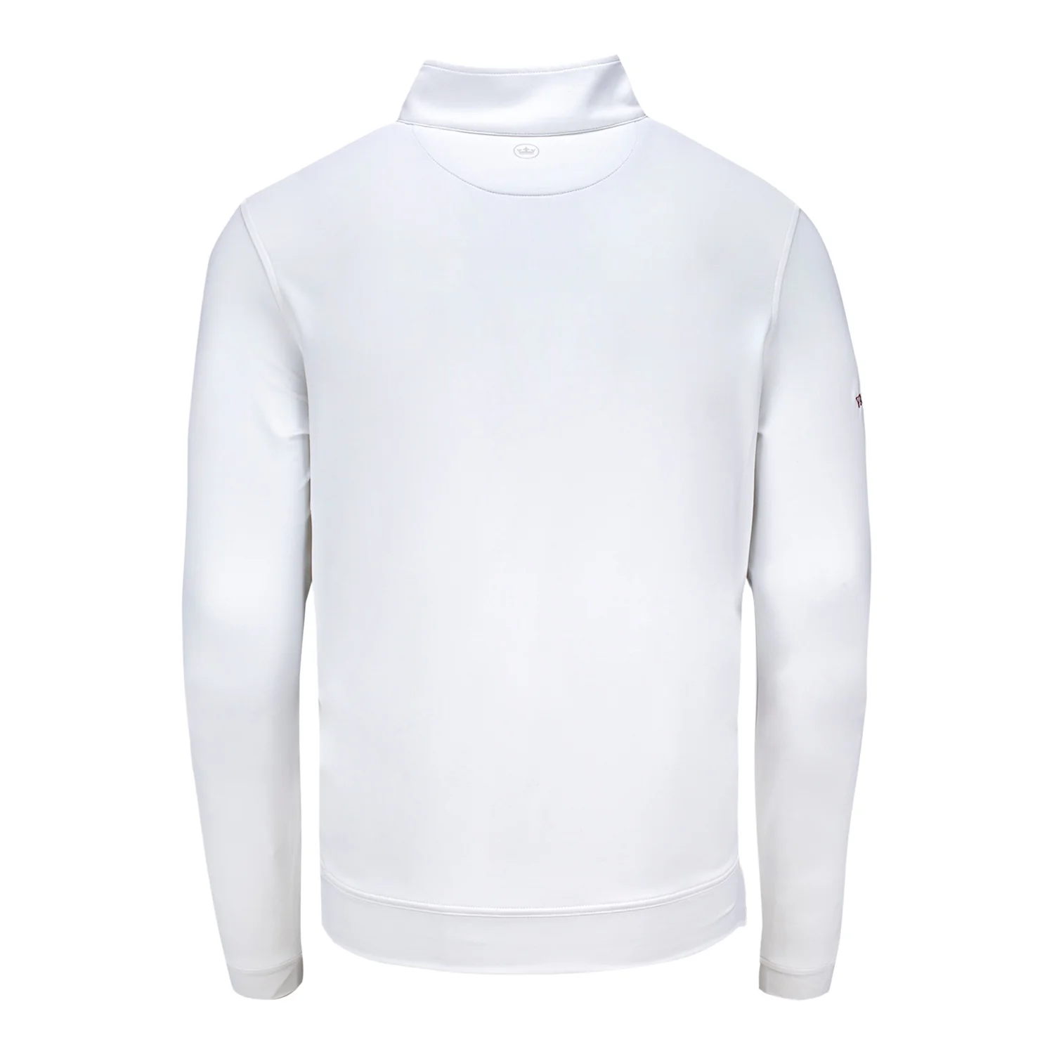 Indiana University Varsity Club White Quarter-Zip Pullover - Image 2