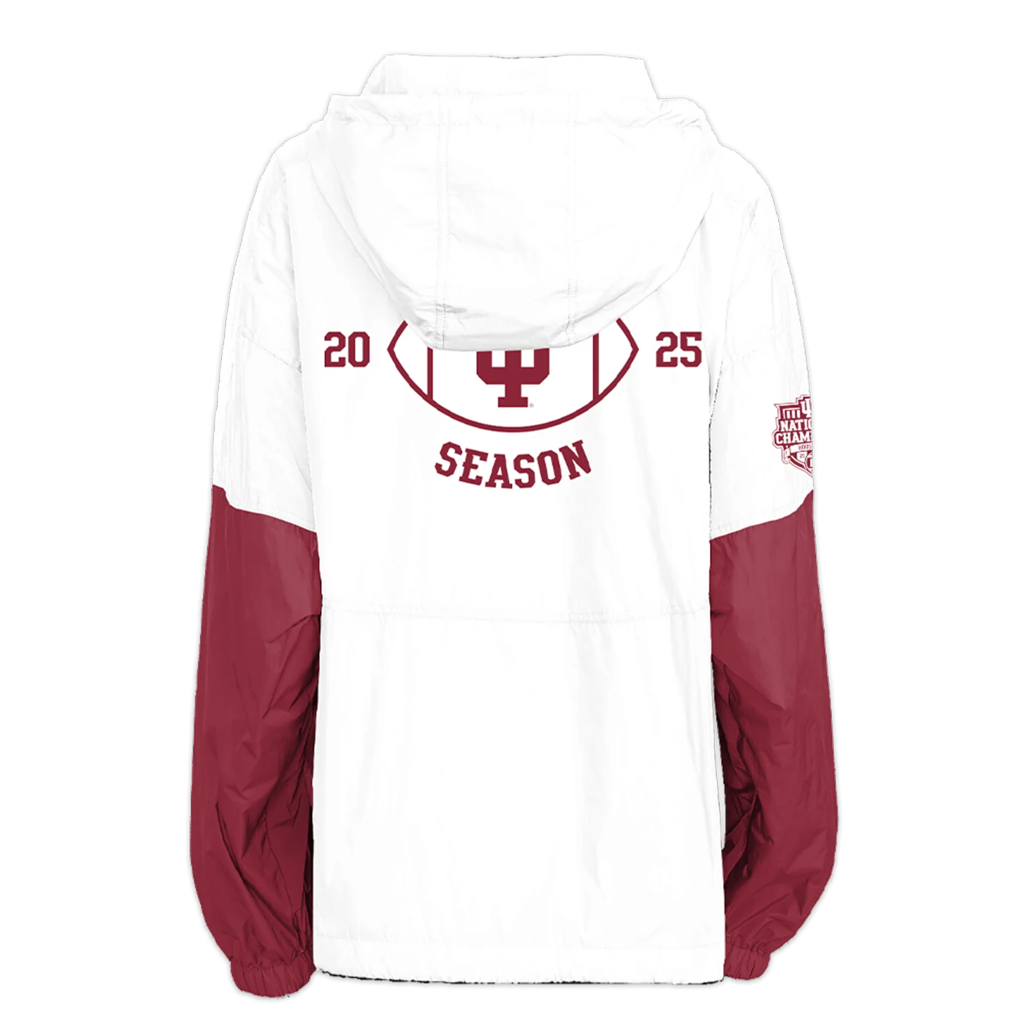 Indiana Hoosiers 2025 National Champions Retro 1/4 Zip Pullover - Image 2