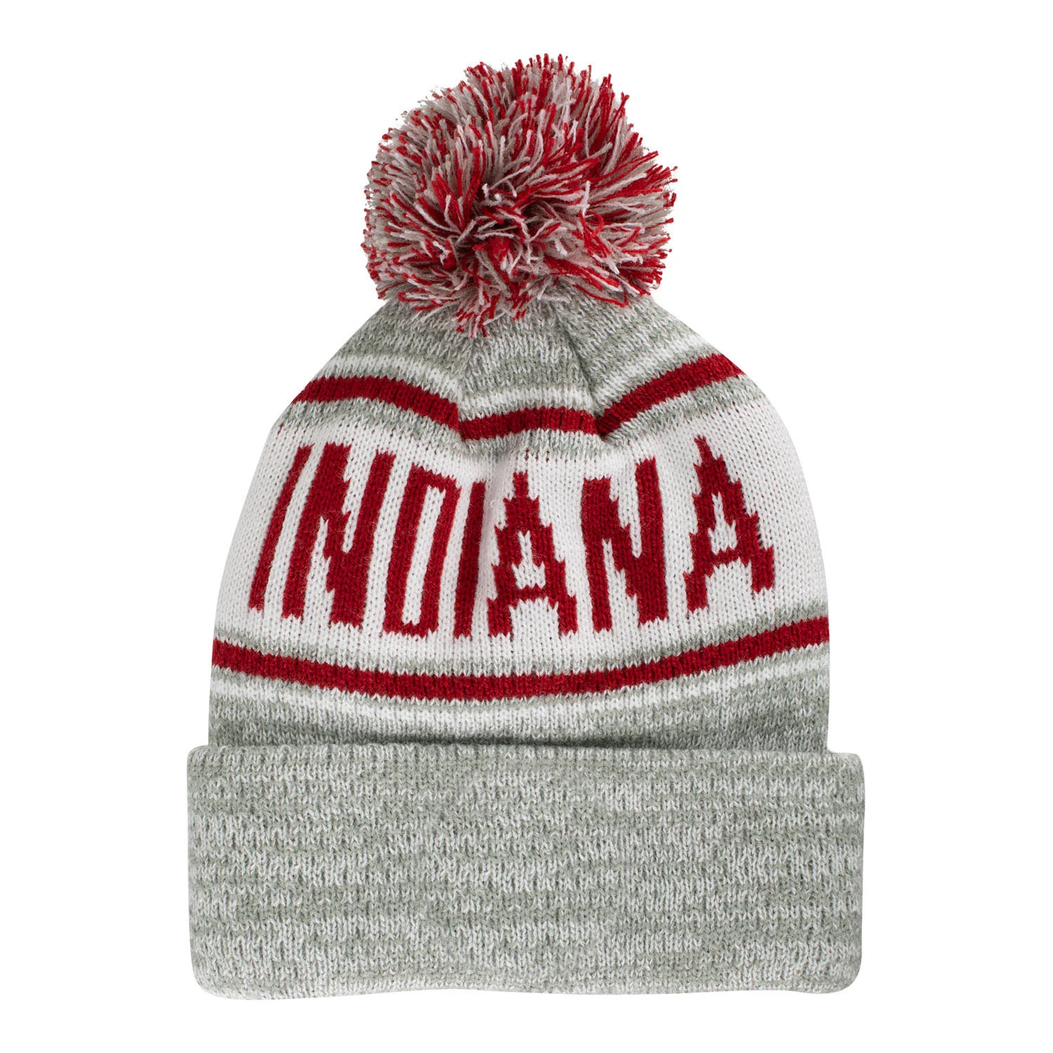 Indiana Hoosiers Bode Grey Knit Hat - Image 2