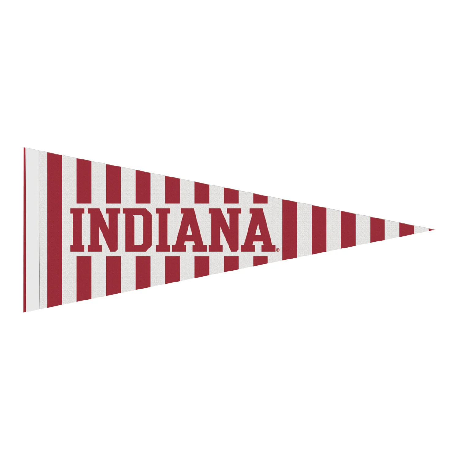Indiana Hoosiers Candy Stripe 12 x 30 Pennant