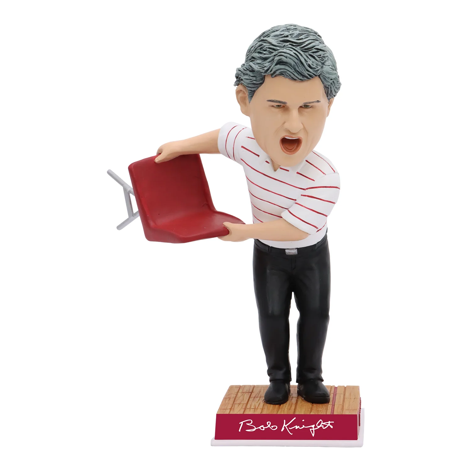 Bob Knight Chair Throwing Bobblehead