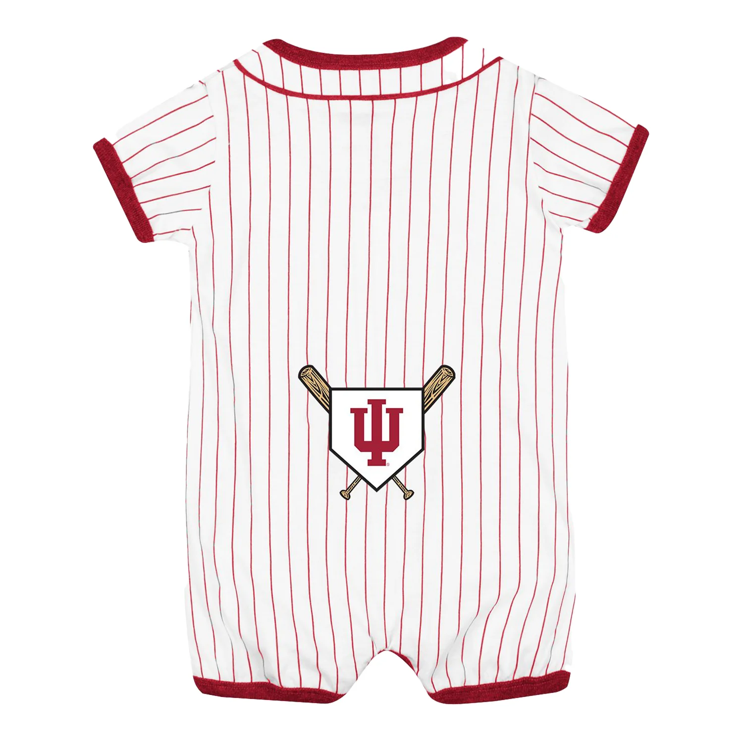 Infant Indiana Hoosiers Dusty Crimson Romper - Image 2